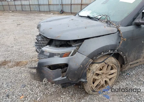 2018 Ford Explorer Sport from USA, damaged, VIN 1FM5K8GT3JGA12842